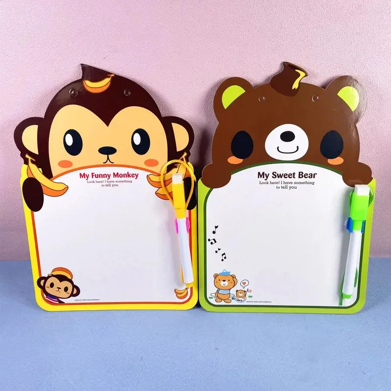 سبورة بيضاء تعليمية للأطفال معلقة على الجدران للطلاب الابتدائيين، سبورة بيضاء ممتعة للتعلم الإبداعي