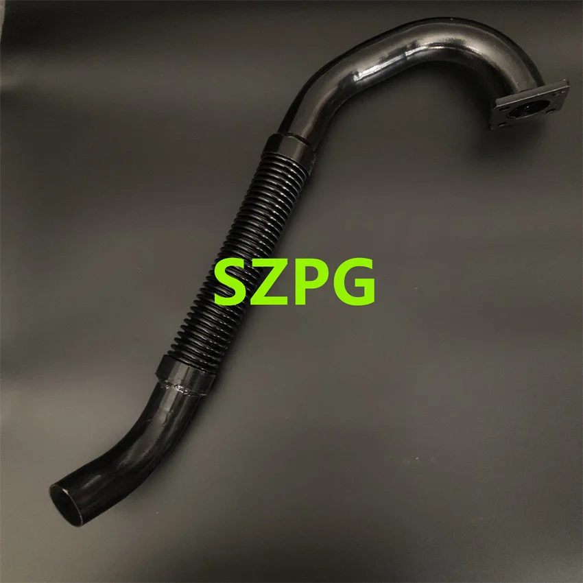 Exhaust System Pipe 6701151 with Built in Silencing Structure and Gasket for Bobcat 751 753 763 773 7753 S130 T140