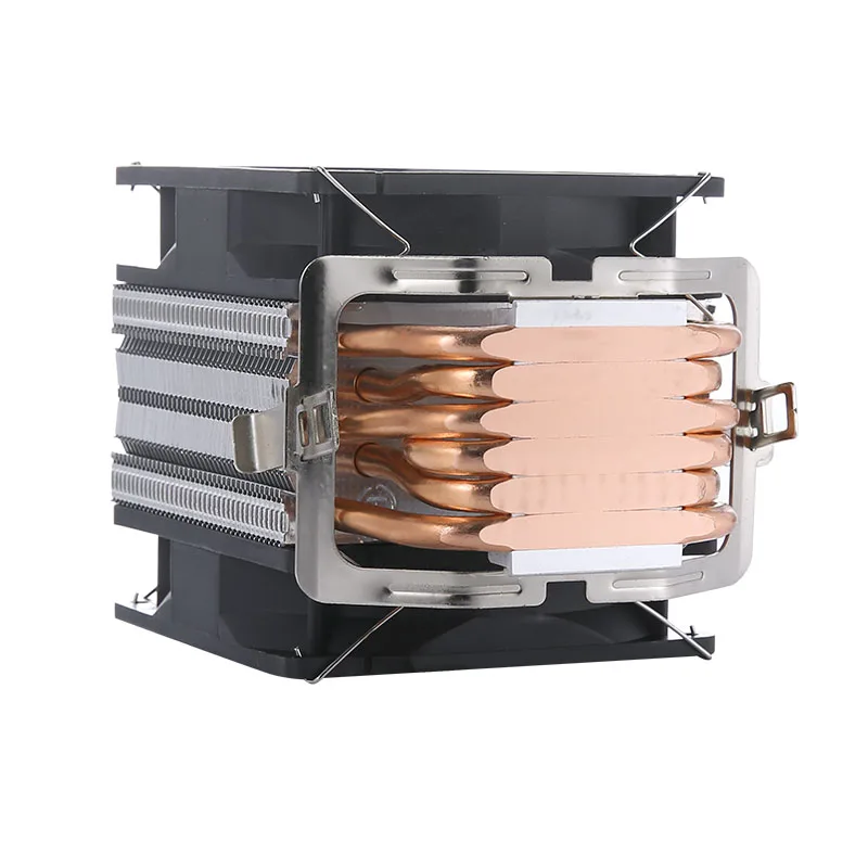 HNHU x99 Kühler Prozessor 2/4/6 Heatpipes Effizienter CPU-Lüfter 90mm 4-Pin PWM Installation LGA2011 2066 2099 AM4 AM5 1200 1700 115X 1851