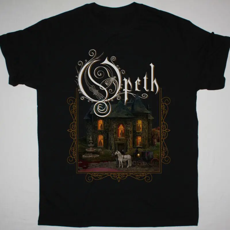 OPETH IN CAUDA VENENUM Cotton Black All Size Unisex Shirt AP345 High Quality 100%Cotton Short Sleeve