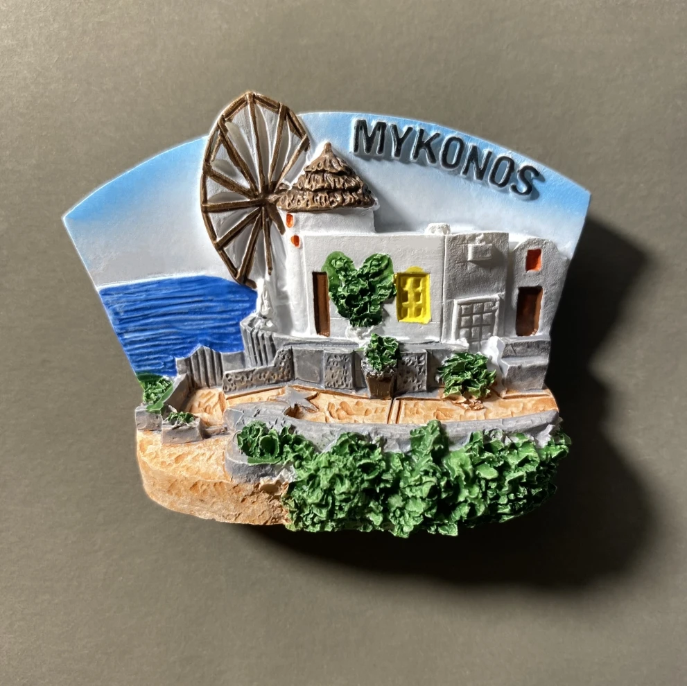 Europe Greece  3D Fridge Magnets Refrigerator Stickers Tourist Souvenir Decoration Articles Handicraft Gifts