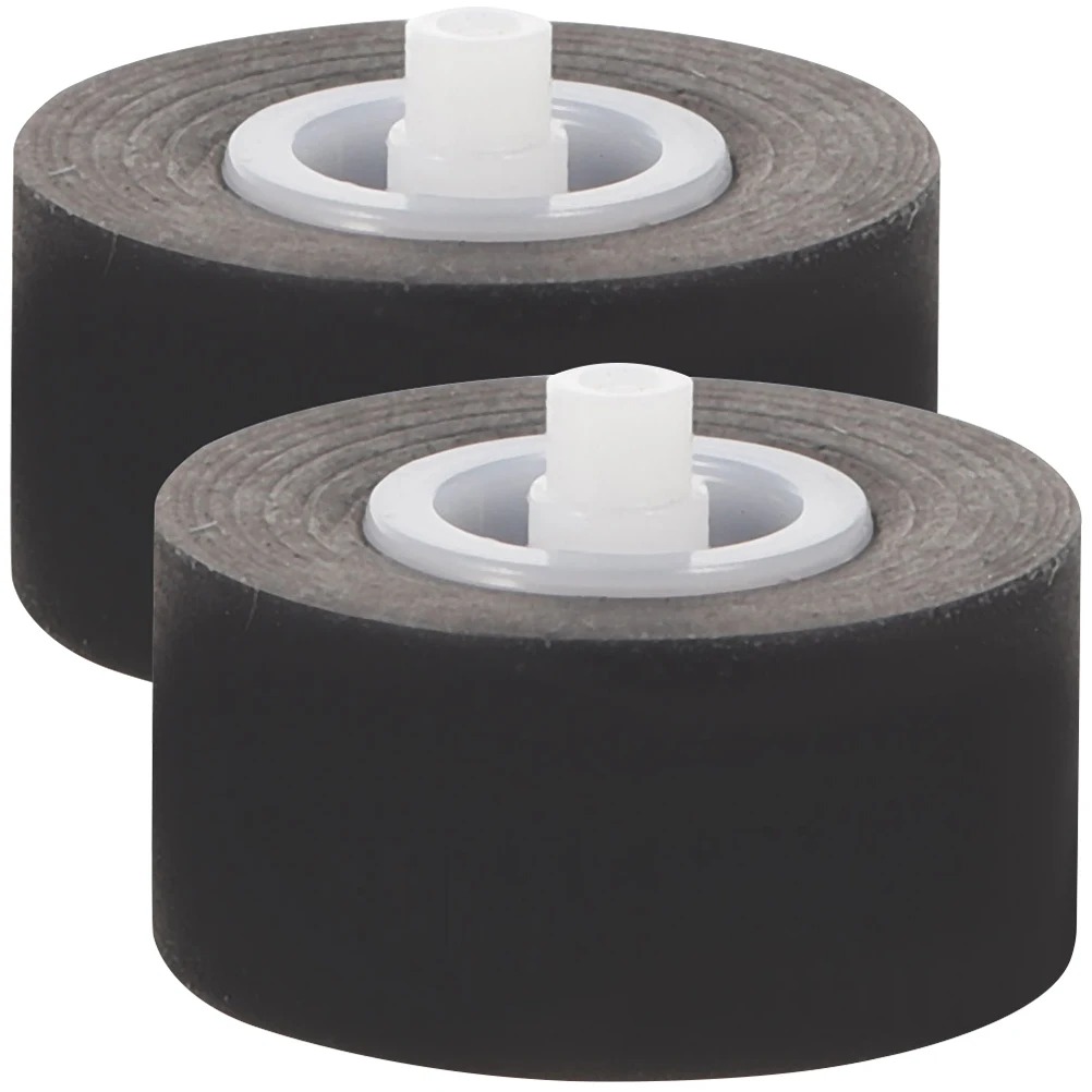 

2 Pcs Cassette Deck Pinch Roller Pulley Bearing Wheel for Recorder Stereo Replacement Guide Rollers Plastic Audio