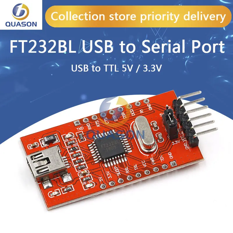 FT232 FT232BL FT232RL USB 2.0 do poziomu TTL kabel do pobrania do szeregowego pokładzie moduł adaptera 5V 3.3V Debugger