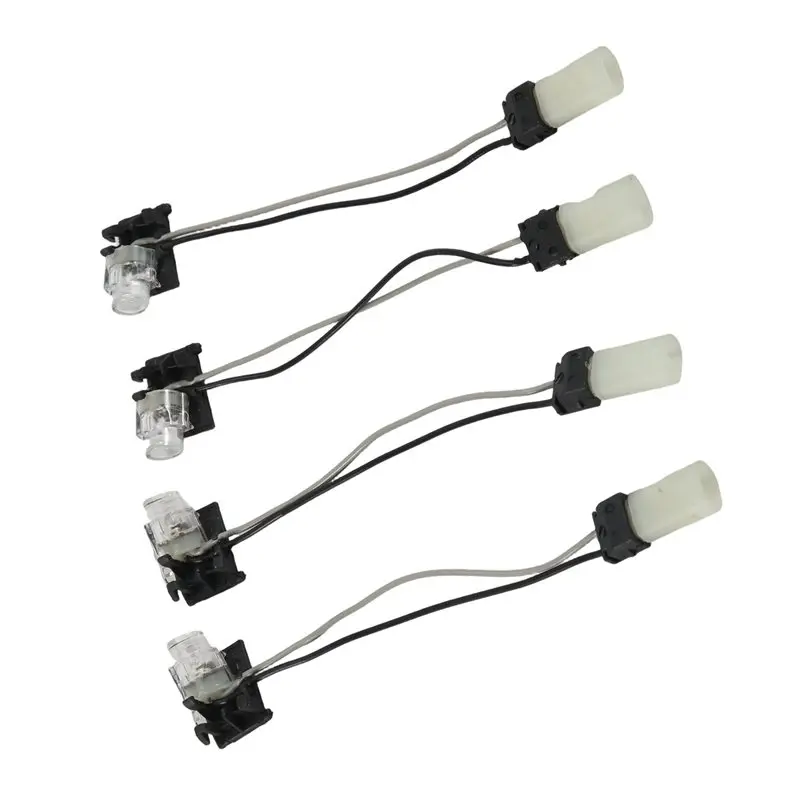 

4Pcs Ambient Lighting Car Door Handle Backlight Parts Component 4H0947134A 4H0947133A For Q7 A7 A8 A6L C7