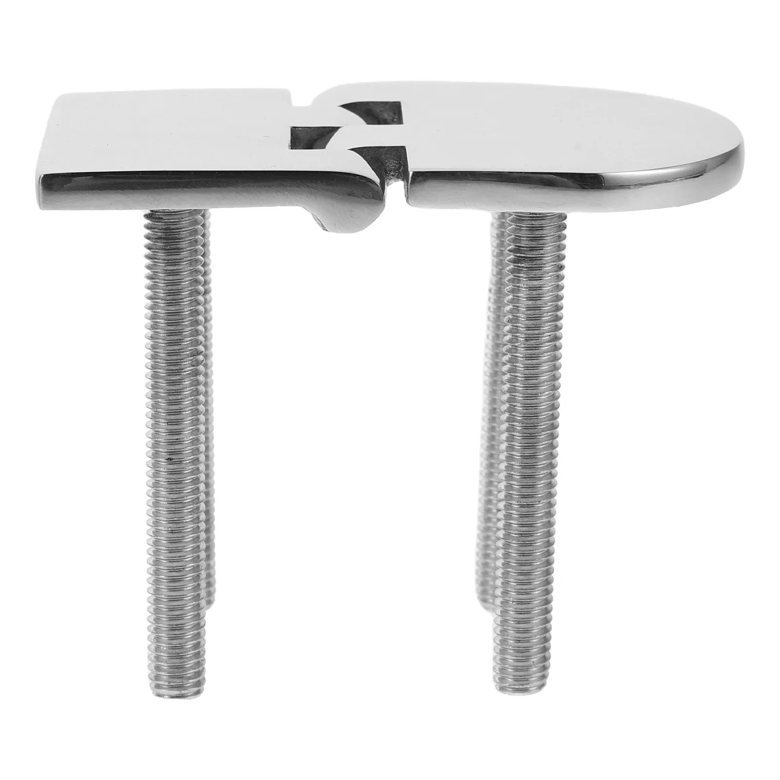 Marine Stud Hinge Stainless Steel 70x40mm Threaded Bolt Flush Mount Heavy Duty Concealed Boat Hatch Yacht Cabinet