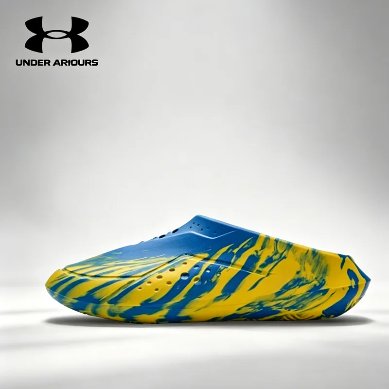 Under Armour 3028394-400 2026 New Slide Sandals Superior Thick EVA Foam Anti Slip Quick Dry Swim Shower Slippers
