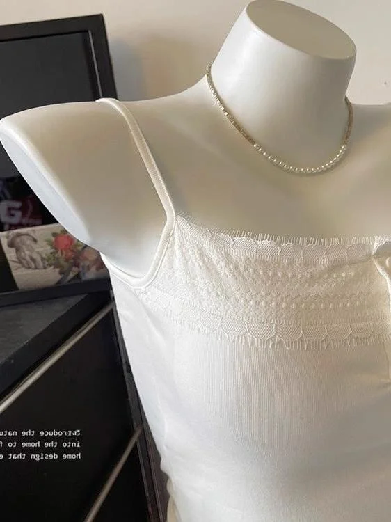 Ele renda branca cinta colete feminino verão outerwear com almofada no peito base interior tubo superior sufela