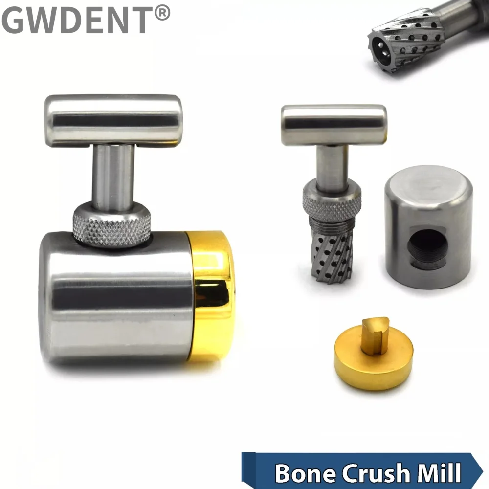 Dental Bone Grinding Mill Grafting Morselizer Bone Crusher Grinder Implant Tools