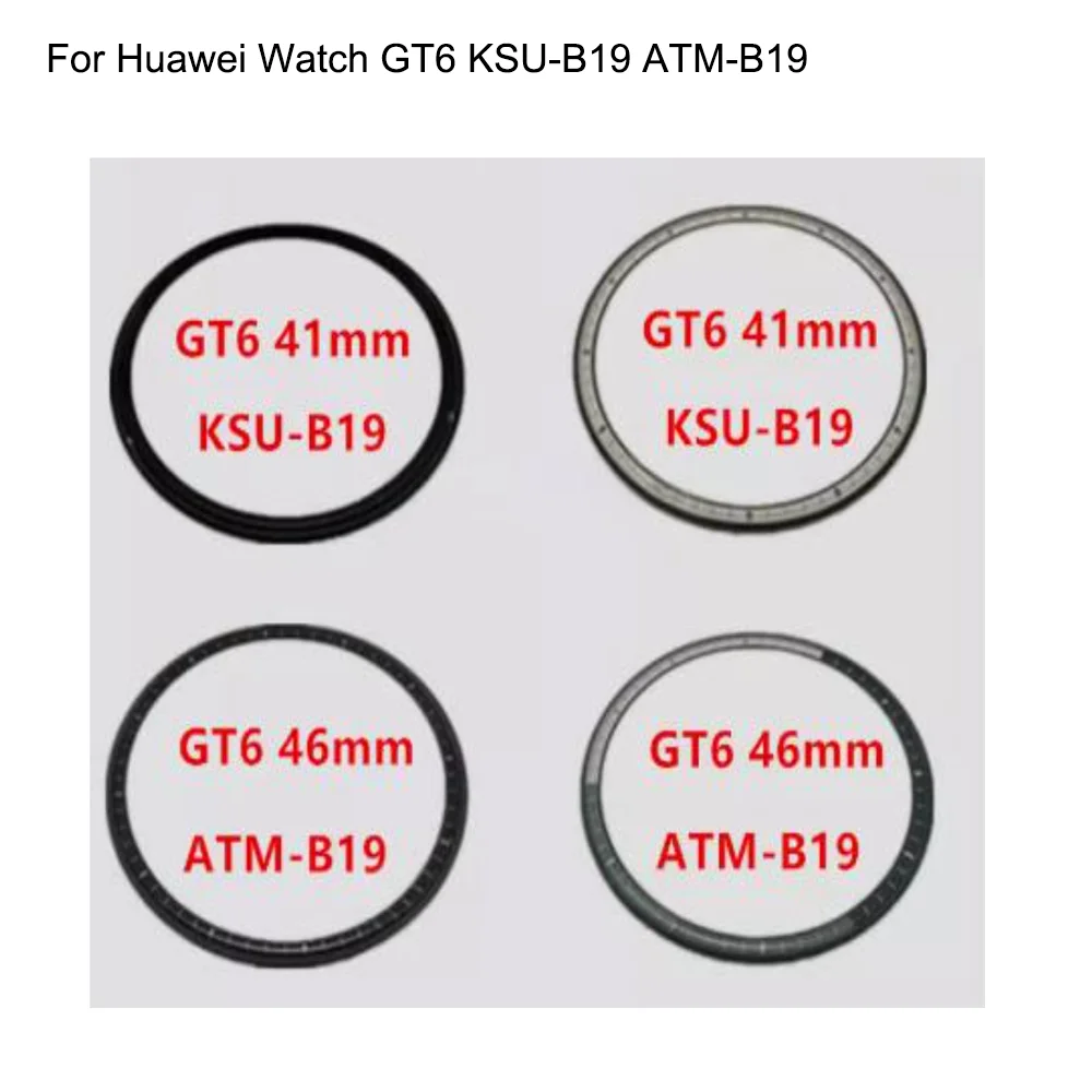 Para Huawei Watch GT6 KSU-B19 ATM-B19, Pantalla Táctil LCD Frontal, Lente de Vidrio, Panel Táctil GT 6, Pantalla Exterior de Vidrio sin Flex
