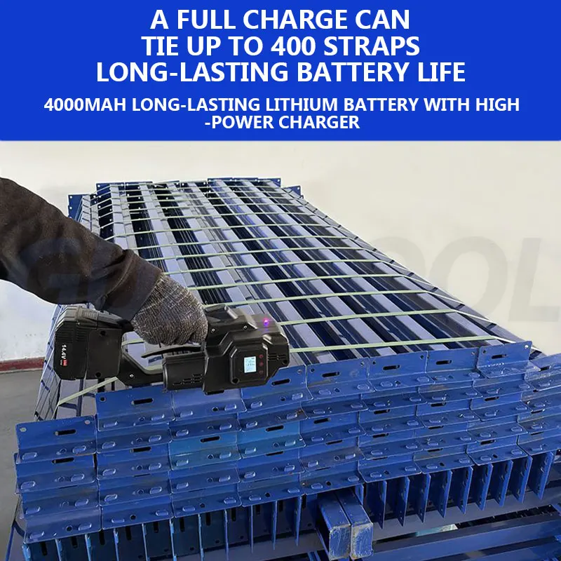 全自動 V2/V3 電動ストラップ機は 7-16 ミリメートル PET/PP プラスチックストラップ包装ツールに適しています