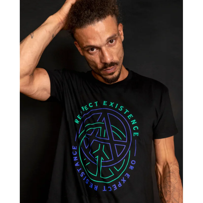 

Respect Existence or Expect Resistance Gift T shirt for man All size Tops S-6XL Graphic Print Clothes 100% cotton