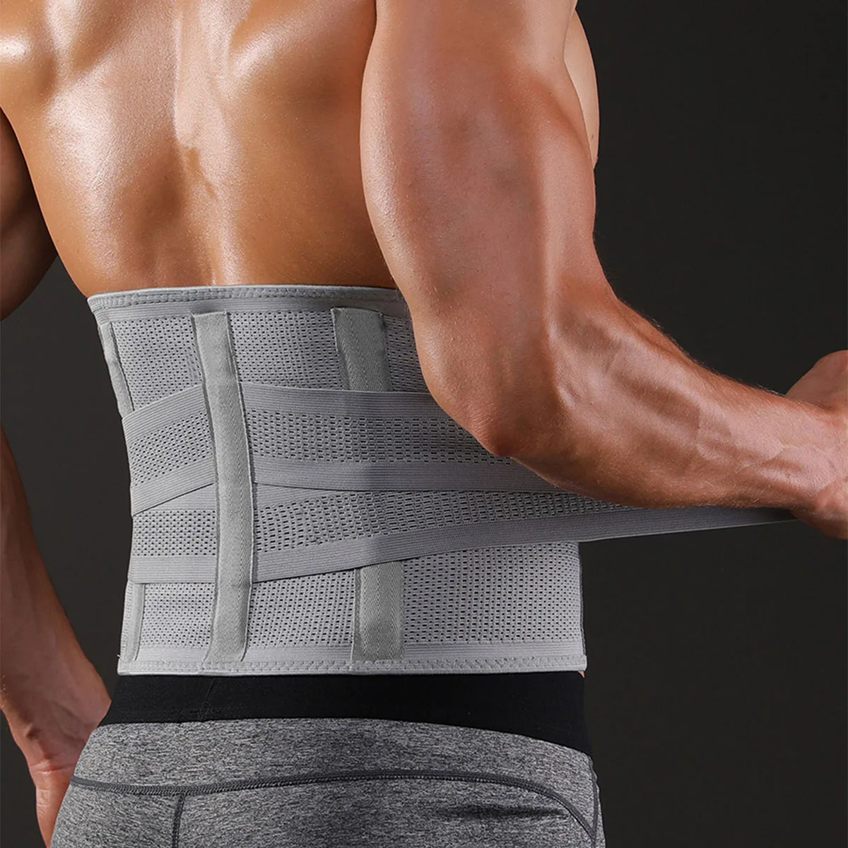 

Back Brace for Men Women Lower Back Pain Relief Adjustable Back Support Belt for Work Anti-skid Lumbar Support