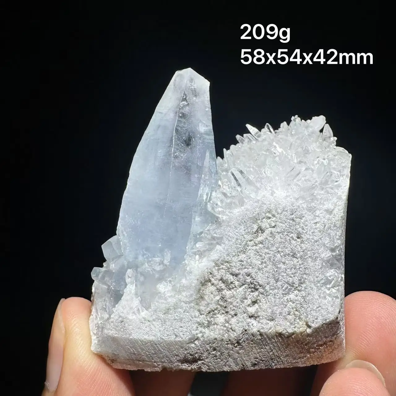 New 100% natural celestine blue crystal mineral specimen clean healing crystal home decoration from Madagascar