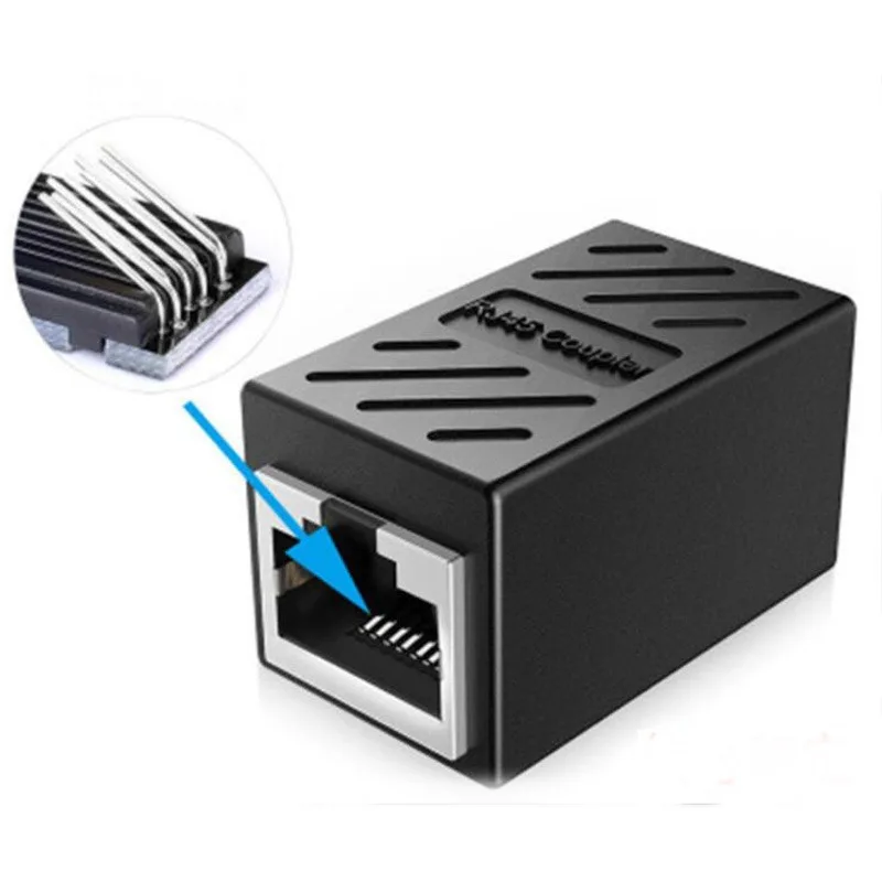 Banggood RJ11 6P6C 6P4C 6P2C Female To Female Dual-Pass Mini PCB Connection Telephone Extension Cable Coupter Connector Adapter