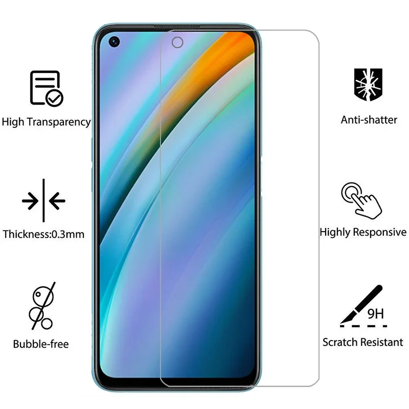 tempered glass for oppo k10 protective glass screen protector on oppok10 k 10 10k 6.59 safety phone film opp opo oppk10 opok10