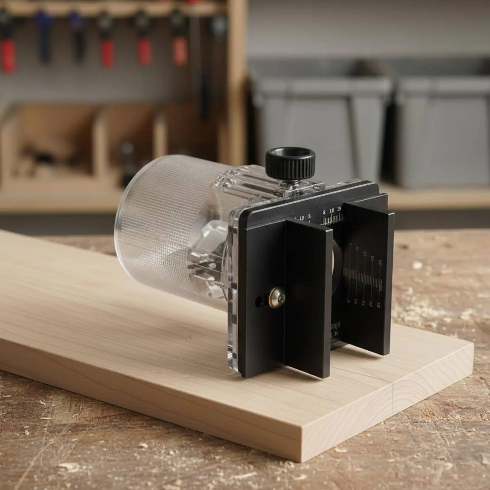 

Dual-Purpose Slotting Jig Adjustable Board Thickness Hidden Connector Slot Jig Cabinet Connector Slot Cutter Guide Effortless
