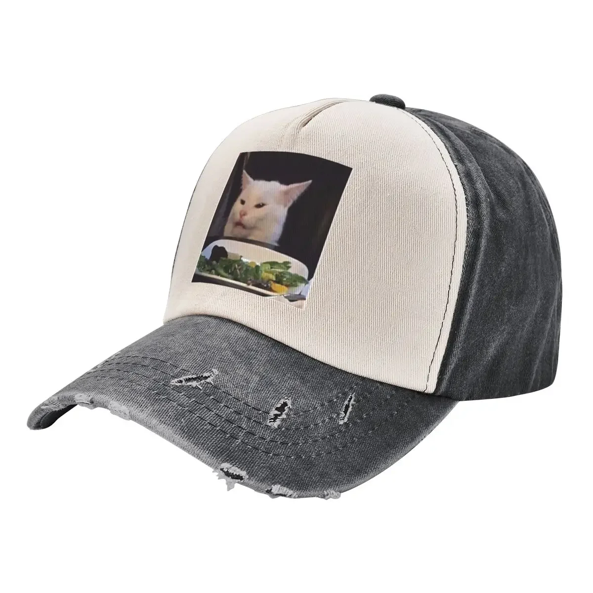 

Smudge cat meme. Schifomado. T-Shirt Baseball Cap |-F-| Hat Man Luxury dad hat Military Cap Man Women's Hats 2025 Men's