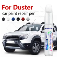 Pluma de reparación de pintura de coche para Renault Duster 2010-2025, accesorios de reparación de arañazos, naranja, ENJ, azul, rojo, C70, plata, blanco, QND