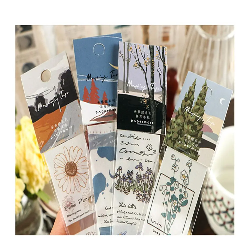 Creative Stationary Accessories Flakes Decorative Stickers Tape Sticker Decoration Sticker Paper Masking Tape