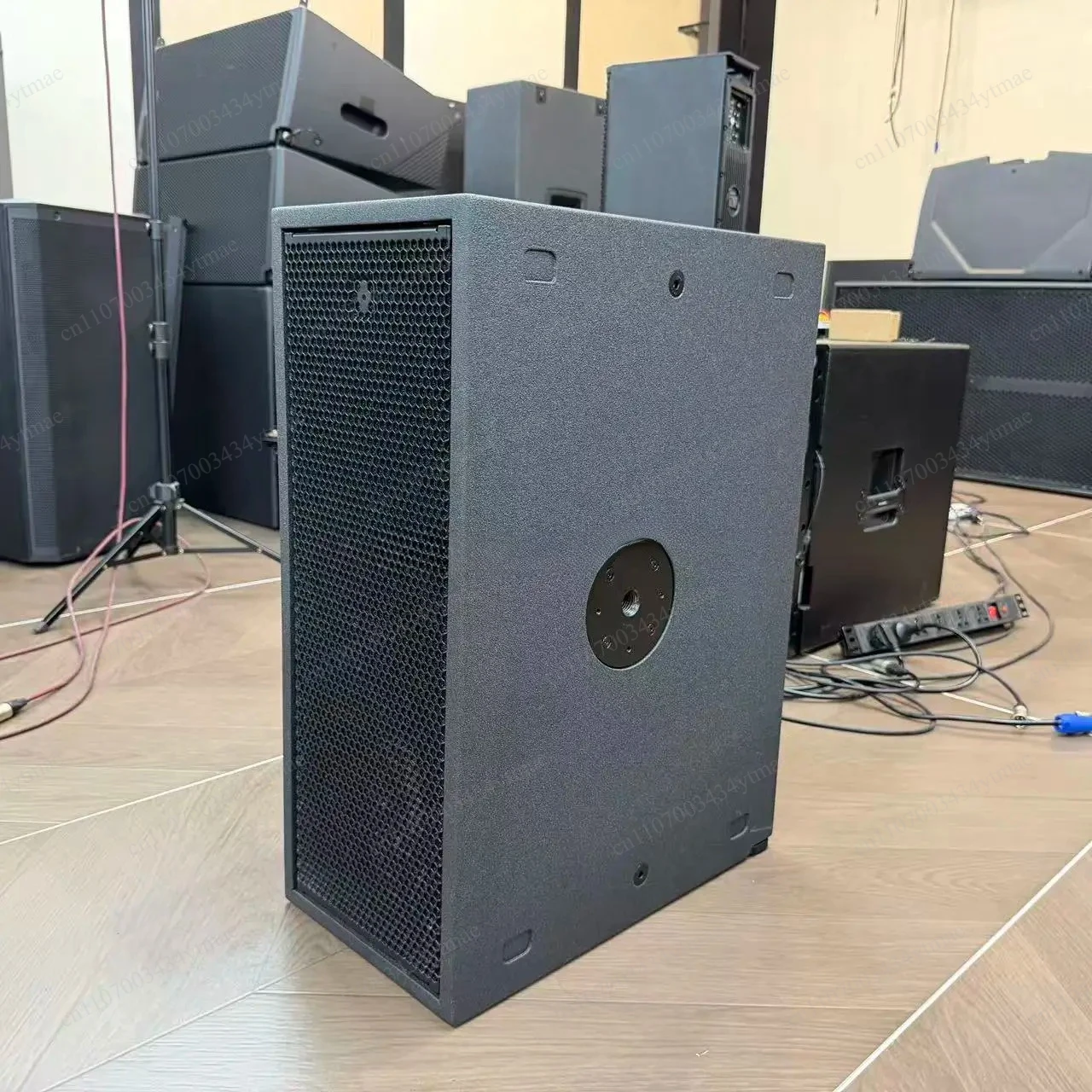 808-AS Powered Active Subwoofer Dual 8 Inch Bass Speaker 2000W Professional Stage Audio Low Frequency Subwoofer