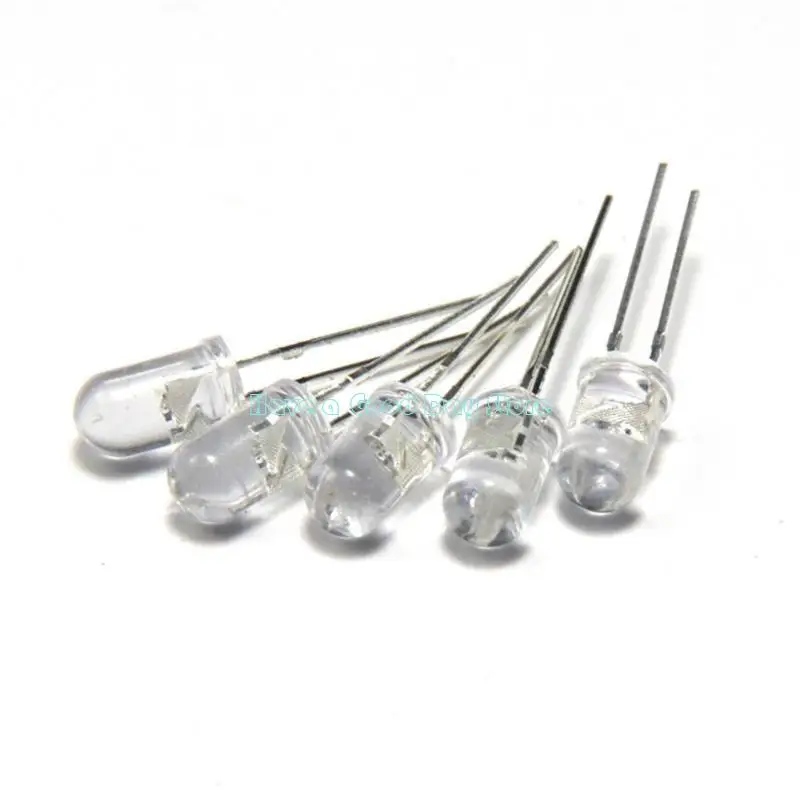 462D 3mm/5mm Plastic LED Diodes LED Lights MultiColor Option For Hobby Projects