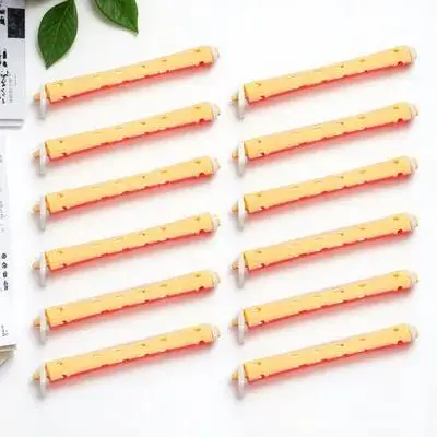 12 stücke Dauerwelle Für Frauen Curling Rollen Tragbare Lockenwickler Leichte Keine Wärme Styling Werkzeuge Für Langes Kurzes Haar