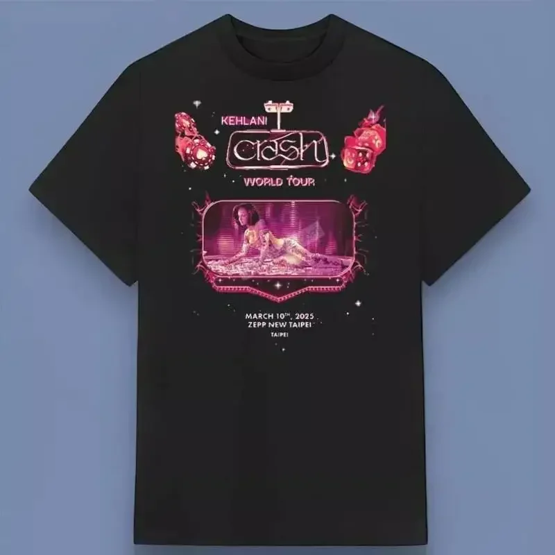 Kehlani Crash World Tour 2025 T Shirt Great For Any Occasion Size S 4XL