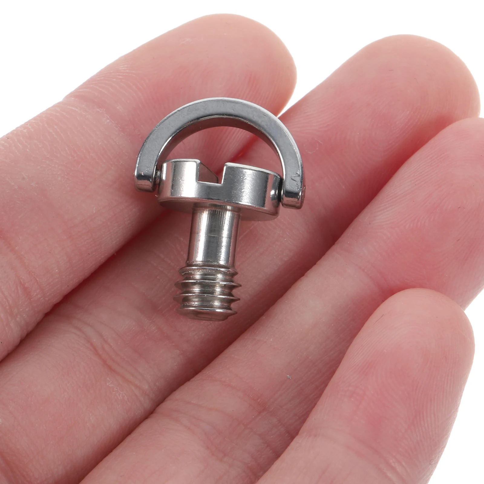 

5pcs Camera Mounting Screws 1/4 Inch D Ring Tripod Screw Replacement For Tripods Accessories Mount Adapter Quick Release Fixing