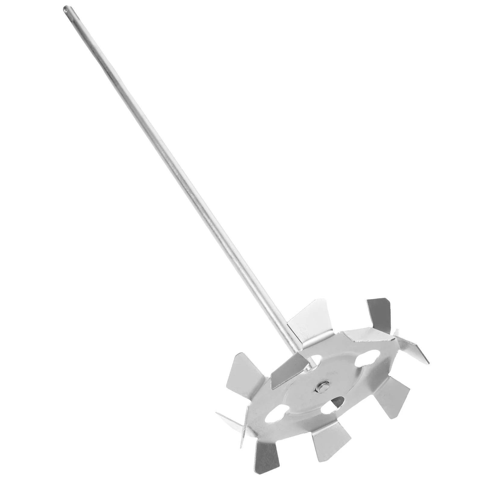 

Mixing Impeller Type Ash Head Drill Attachment Galvanized Iron Stirrer Paint Mixer Cement Drywall Mud Concrete Rod
