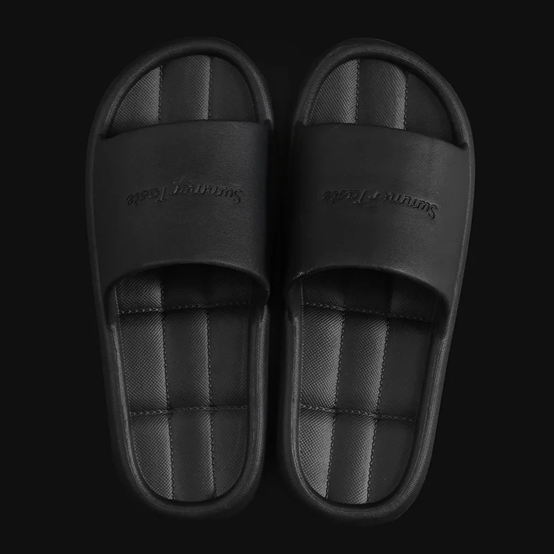 Bathroom Slipper Non Slip EVA Shower Slides Sandals for Women Men Embossed Summer Pool Flip Flop Indoor Home 2024 Shoe Slide