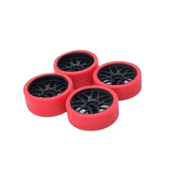 Metal Upgraded 26.5mm Color Racing Tire WLtoys 1/28 284121 K969 K979 K989 K999 P929 P939 MINI-Q MINI-Z RC01 KYOSHO RC Car Parts