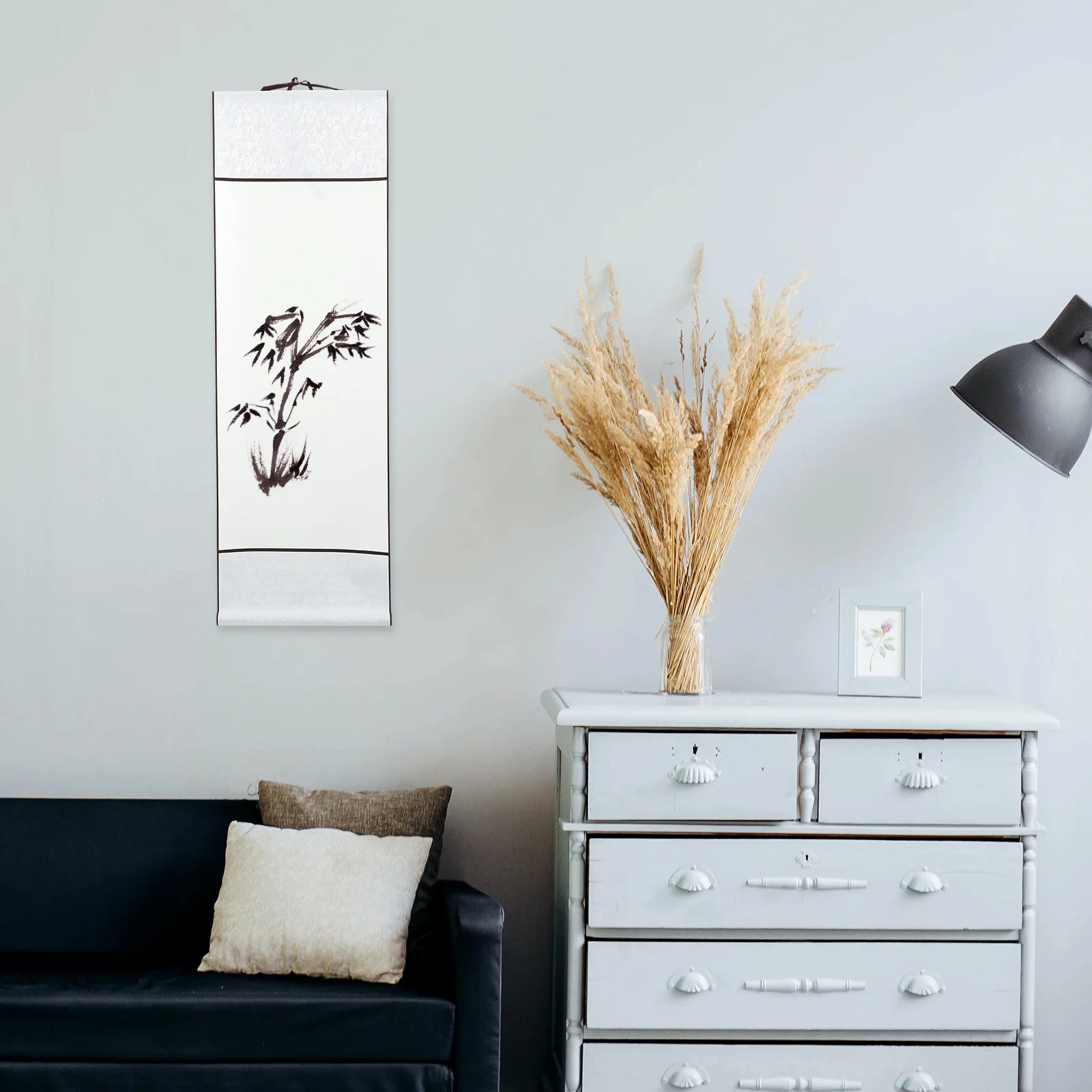 Slijtvast blanco scroll Chinees kalligrafiepapier voor schilderen, schrijven, kunstwerk, retro sfeer, woondecoratie