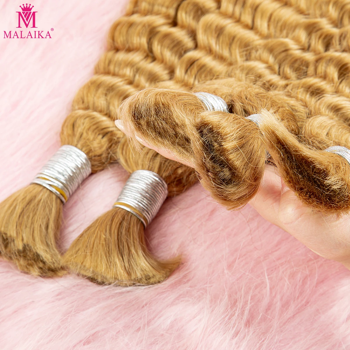 27 Kleur Diepe Golf Bulk Menselijk Haar Voor Vlechten Geen Inslag Maagdelijk Haar Krullend Menselijk Vlechten Hair Extensions Voor Boho Vlechten