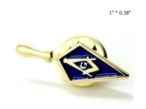 Masonic Freemasonry Square and Compass All Seeing Eye Lapel Pin Badge with Skull & Bones Symbol Gift for Freemason