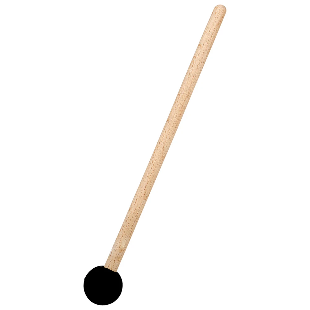 

Drum Mallet Rubber Head Wooden Handle Lightweight Portable Bass Snare Percussion Instruments Practice Performance Accessories