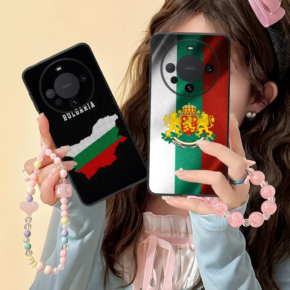 

Чехол для мобильного телефона с флагом Болгарии для Huawei Mate 60 50 40 30 20 10 Pro Plus Lite E 5G с цветной печатью, защитный чехол для мобильных телефонов