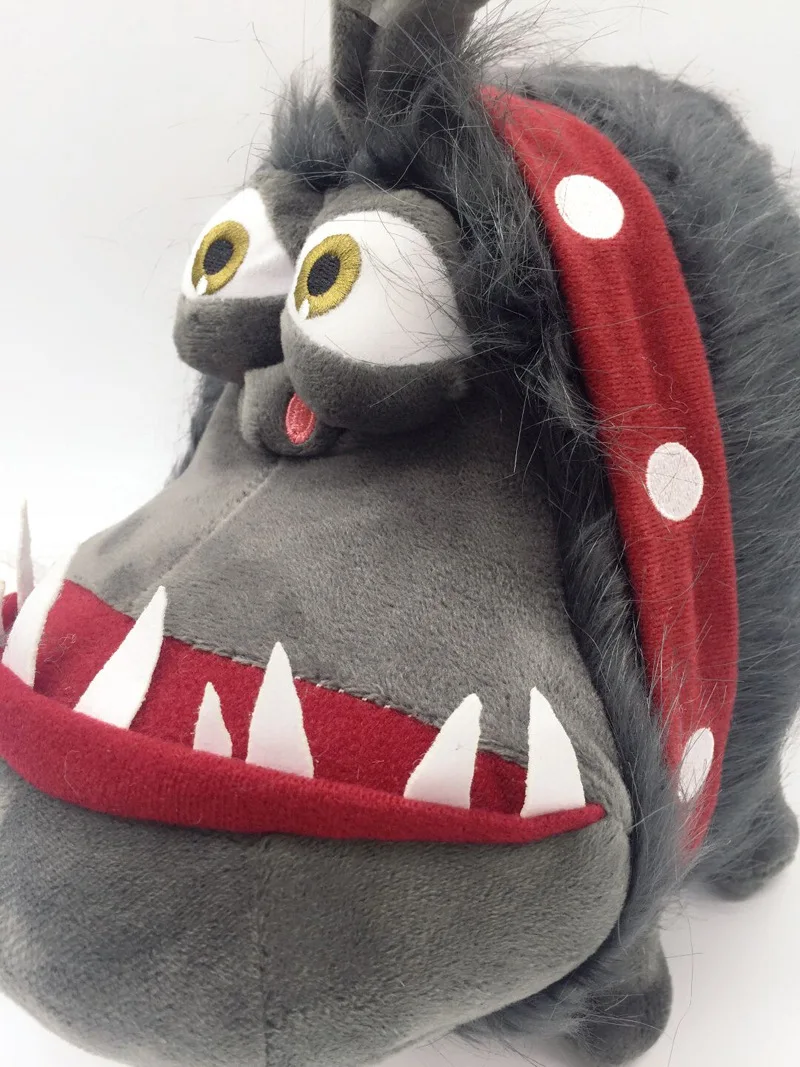 25cm 플러시 액션 피규어 그리스 그루 애완견 플러시 인형 빅 마우스 카일 작은 강아지 인형 치엔 펠루체