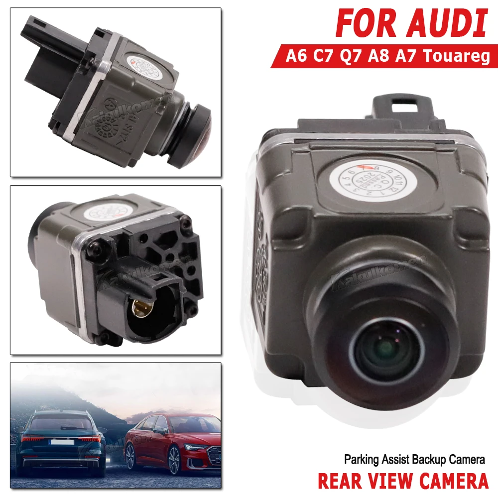 

Для Audi A6 C7 Q7 A8 A7 Touareg 2011-18 задняя камера, камера помощи при парковке, камера заднего хода, автомобильная камера 7P6980551C 7P6 980 551 C