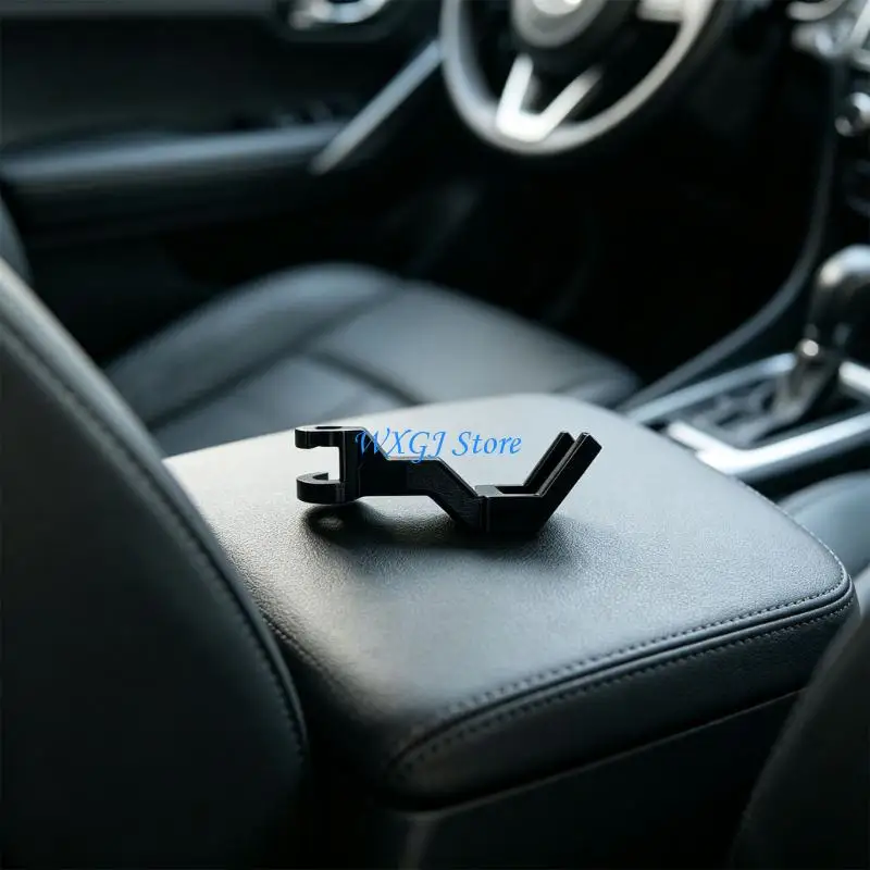 37JE Strengthened Vehicle Headrest Clips Secure Helmet Solution Mining Site Usage