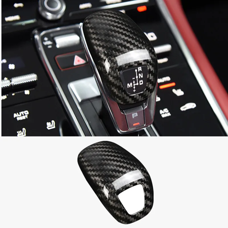 

Car Shifter Cover Carbon Fiber Shifter Header Cover For Porsche Panamera 2017 2018 2019 2020 2021 2022 2023 Auto Accessories