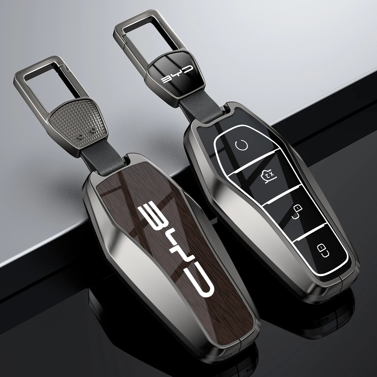 Car Key Case Cover For BYD Song Pro Plus Max Dmi EV Seal Dolphin Remote Control Key Auto Accessories