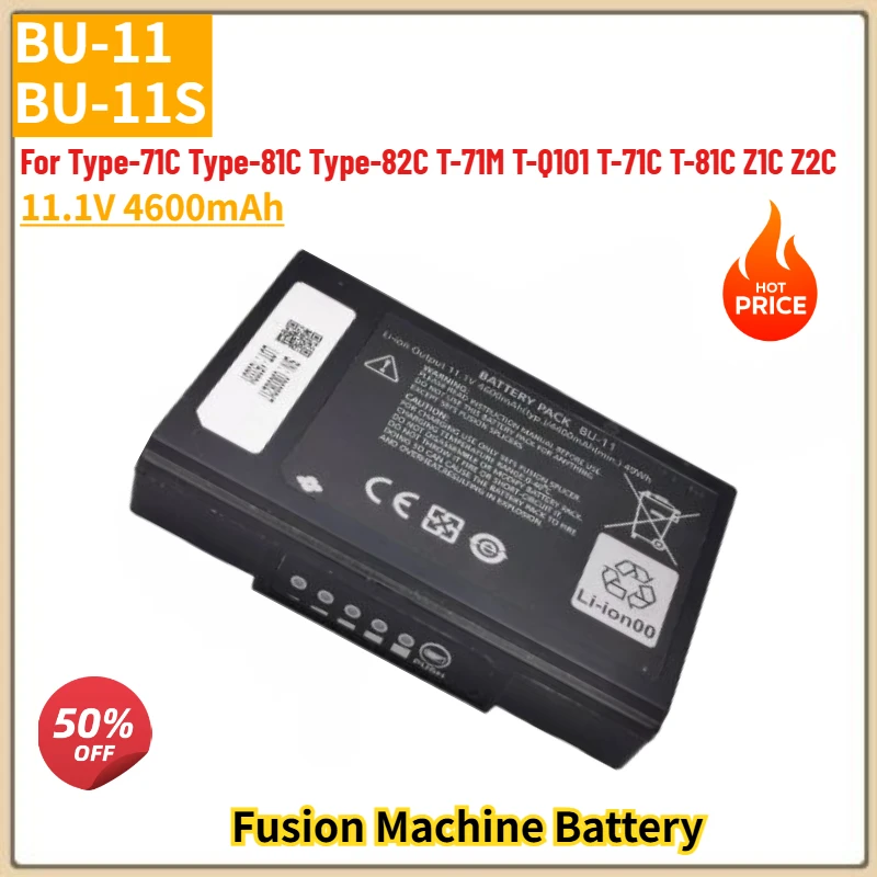 

BU-11 BU-11S High Quality Battery 11.1V 4600mAh for Type-81C Type-82C Type-71C T-71M T-71C T-81C T-Q101 Z1C Z2C Fusion Splicer