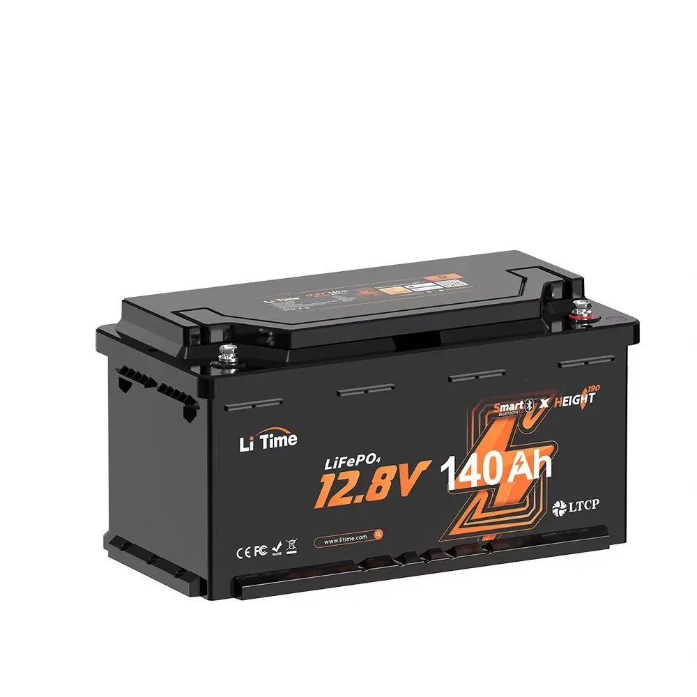 EU-Lage 1792Wh 12v 140ah Lifepo4 Lithium-Batterie 150a BMS Bluetooth Wiederaufladbare Lithium-Eisenphosphat-Batterie