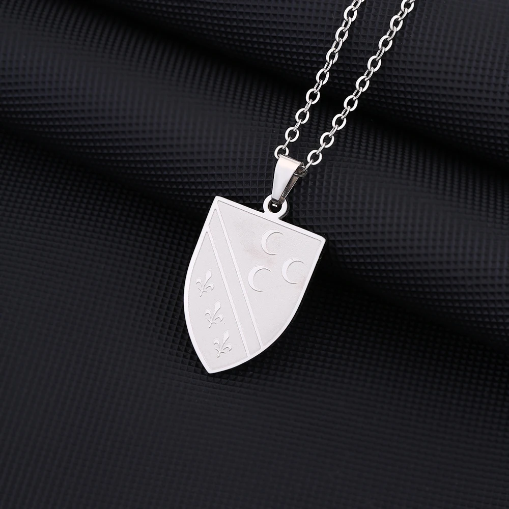 New Bosnians Pendant Necklaces Stainless Steel Gold Color Silver Color Charm Bosna Men Women Jewelry Gift