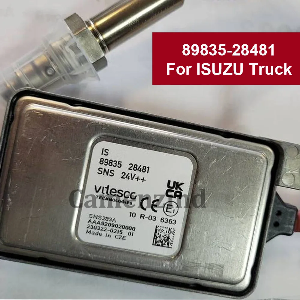 

89835-28481 8983528481 89835 28481 Высококачественный новый датчик NOx Датчик оксида азота 24 В для деталей грузовиков ISUZU