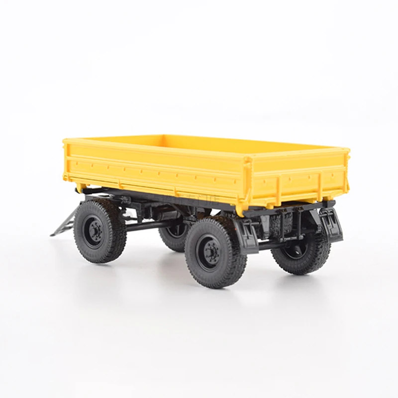 1:43 Scale Diecast Alloy GKB-8535 Two Axle Trailer Toys Cars Model 103779 Classics Nostalgia Adult Souvenir Gifts Static Display