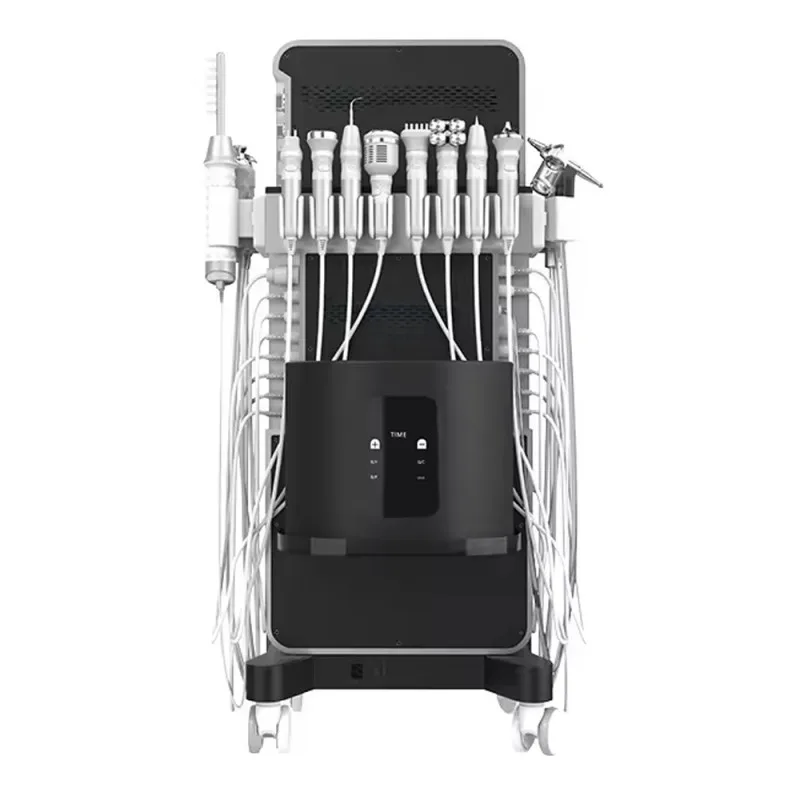 17 in 1 Hydrofacial Hydradermabrasion Machine Oxygen Bubble Deep Cleansing Skin Rejuvenation Professional Beauty Spa Equipment