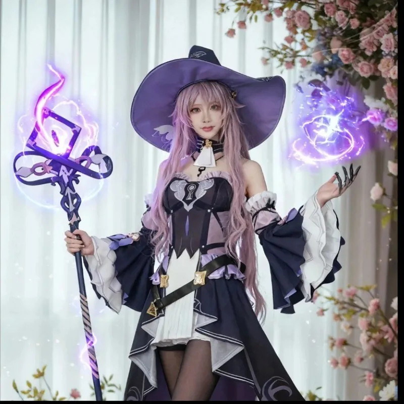 

В НАЛИЧИИ: Парик для косплея Херты из игры Honkai Star Rail, парик для косплея, наряды для вечеринок на Хэллоуин для женщин, размеры XS-2XL