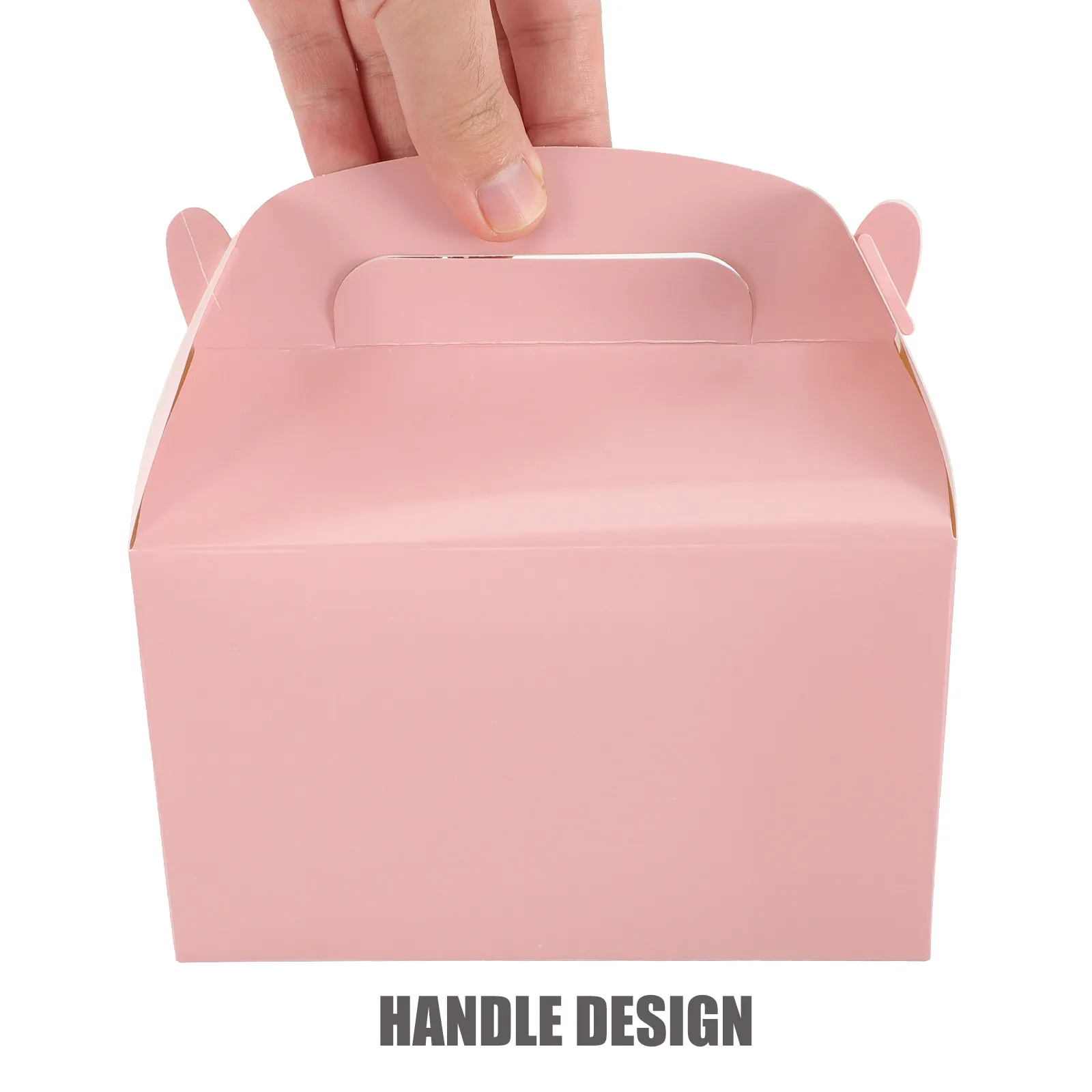 20Pcs Kraft Candy Boxes Party Favor Snack Gift Boxes Foldable Portable for Birthday Wedding Baby Shower Small Gift Box