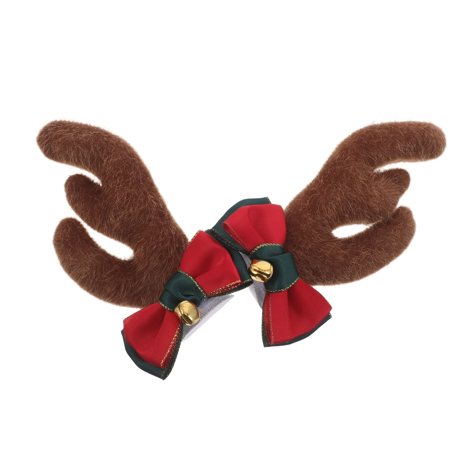 

1 Pair Christmas Reindeer Antler Decor Suction Cup Mount For Bike Motorcycle Snowboard Helmets, Universal Lightweight